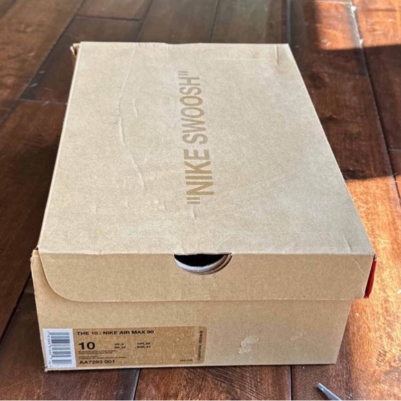 Off White x Air Max 90 in black - Men’s size 10 - Picture 8 of 8